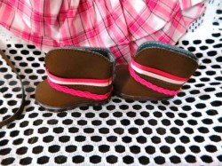 ag pink plaid outfit b